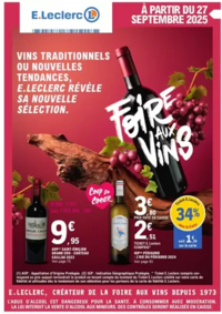 Prospectus E.Leclerc LES ANGLES : FOIRE AUX VINS - MIXTE