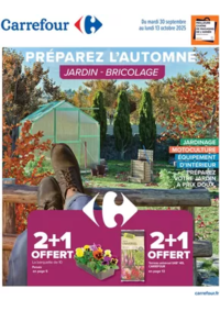 Prospectus Carrefour Express PARIS 44 rue Sibuet : PREPAREZ L'AUTOMNE !