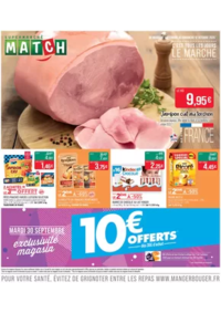 Prospectus Supermarchés Match Hettange-Grande : C'EST TOUS LES JOURS LE MARCHÉ
