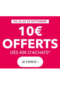 Prospectus Grain de Malice Dieppe : Ce week-end seulement : 10€ offerts dès 40€ d'achats sur tout !