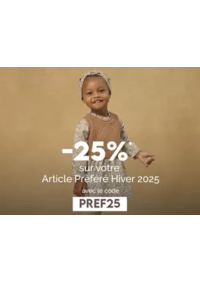 Prospectus Sergent Major PARIS 82 PASSAGE DU HAVRE : -25% sur votre Article Préféré Hiver 2025