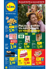 Prospectus Lidl AULNAY SOUS BOIS : Plongez dans l'univers gourmand de Lidl avec la gamme bio