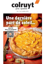 Prospectus Colruyt : Une dernière part de soleil