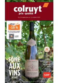 Prospectus Colruyt Le Thillot : FOIRE AUX VINS ALSACE