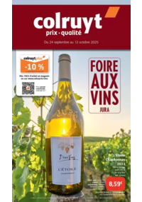 Prospectus Colruyt PONTARLIER : FOIRE AUX VINS JURA