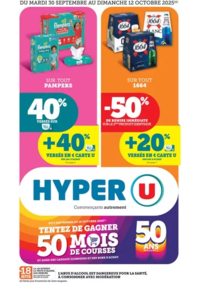 Prospectus Hyper U BRIE COMTE ROBERT : Quinzaine Commerçante