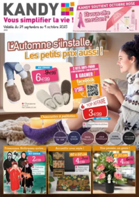 Prospectus KANDY CORBIE : L'automne s'installe, les petits prix aussi !