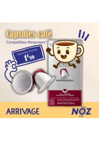 Prospectus NOZ Noeux-Les-Mines : Capsules café
