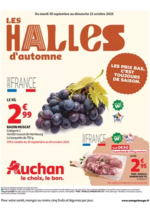 Prospectus Auchan : LES HALLES d'automne