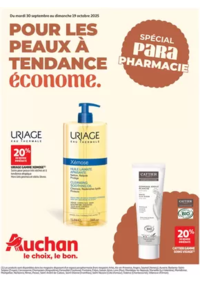 Prospectus Auchan SARCELLES Division Leclerc : Pour les peaux à tendance économe