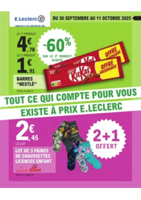 Prospectus E.Leclerc PANTIN : DEPENSER MOINS 20