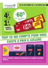 Prospectus E.Leclerc MARLY : DEPENSER MOINS 20 - EXPRESS