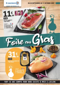 Prospectus E.Leclerc Barjouville : FOIRE AU GRAS