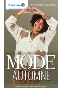 Prospectus E.Leclerc LA SOUTERRAINE : TEXTILE PROMOS MONSTRES 1