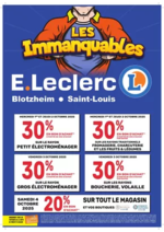 Prospectus E.Leclerc : Les immanquables #1