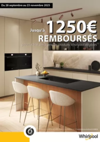 Prospectus Boulanger Villeneuve d'ascq : OFFRE Whirlpool: jusqu'à 200€ remboursés !