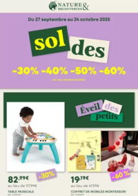 Prospectus Nature & Découvertes EVRY : Soldes