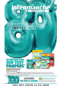 Prospectus Intermarché Contact NERIS LES BAINS : TF ANNIVERSAIRE 4 + CAHIER REGION