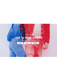 Prospectus Levi's Store Perpignanl : French days -25% sur tout