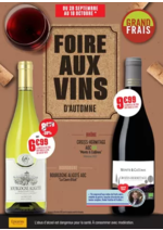 Prospectus Grand Frais : Foire aux vins Automne 2025