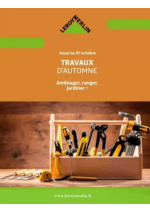 Prospectus Leroy Merlin : TRAVAUX D'AUTOMNE
