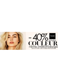 Prospectus Passage Bleu JOUY AUX ARCHES : -40% sur toute la COULEUR mèches, ombrés et balayages