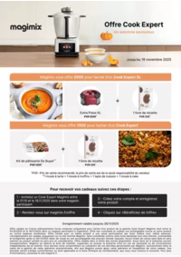 Prospectus Boulanger Gennevillliers : Offre MAGIMIX: jusqu'à 250€ de cadeaux offerts !