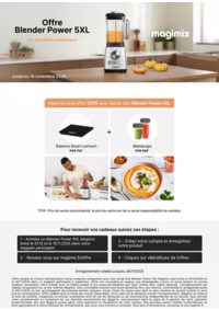 Prospectus Connexion QUIMPER : Magimix vous offre 125€ pour l’achat d’un Blender Power 5XL