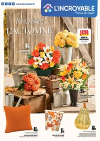 Prospectus L'incroyable SECLIN : Fleurissez l'automne