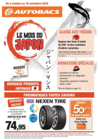 Prospectus autobacs Pierrelaye : Promotion du moment