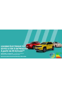 Prospectus Fiat CARCASSONNE : À partir de 95 € / mois (1) SANS APPORT, 1er loyer à 0 €.