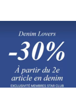Prospectus Salsa : Denim Lovers | -30% À PARTIR DU 2e ARTICLE EN DENIM