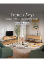 Promos et remises  : Jusqu’à -30% sur nos créations design