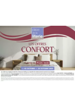 Prospectus Place de la literie : Les offres confort
