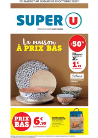 Prospectus Super U ALENÇON : Spécial Maison