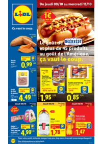 Prospectus Lidl VILLEFRANCHE SUR SAONE : Tout l'esprit de l'Amérique vous attend avec la gamme McEnnedy chez Lidl