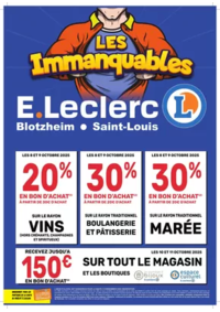 Prospectus E.Leclerc BLOTZHEIM : Les immanquables #2