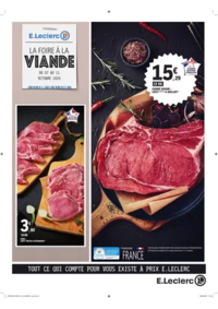 Prospectus E.Leclerc CHAMBRY : FOIRE A LA VIANDE 2
