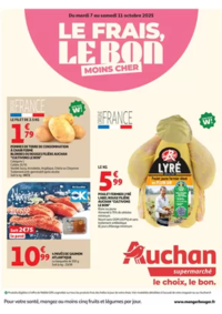 Prospectus Auchan Supermarché Beaumont 2 : Le frais, le bon moins cher