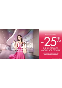 Prospectus Une heure pour soi L'Aigle : -25% SUR LES PRODUITS MAQUILLAGE ET SOIN