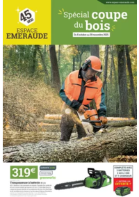 Prospectus Espace emeraude UZEL PRES L OUST : Catalogue spécial coupe du bois
