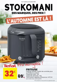 Prospectus Stokomani Bourgoin-Jallieu : L’AUTOM NE EST LÀ !