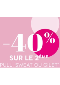 Prospectus Jennyfer VILLENEUVE D'ASCQ : -40% sur le 2ème pull, sweat ou gilet femme