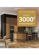 Prospectus Cuisine Plus : JUSQU'À 3000€ D'AVANTAGES !