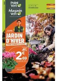 Prospectus Point Vert Hazebrouck : JARDIN D'HIVER ENCORE LE MOMENT DE PLANTE !