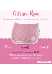 Prospectus Padd Rouen : Octobre Rose : Tapis et Tour de cou Pénélope