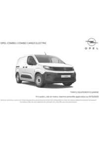 Prospectus Distributeur OPEL MORGAN'S SAS COGNAC : Opel Combo Cargo