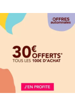 Promos et remises  : Les offres automnales