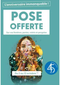 Prospectus Tryba PARIS : POSE OFFERTE