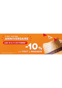 Prospectus Marcel & Fils Bio PLAN DE CAMPAGNE - LES PENNES-MIRABEAU : C'EST NOTRE ANNIVERSAIRE